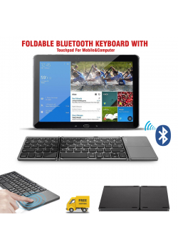 Jelly Comb Foldable Bluetooth Keyboard With Touchpad For Mobile&computer, Esc009